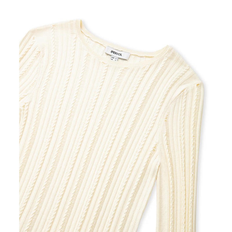 İpekyol Ajurlu Dar Kesim Kadın Triko (IW6250050391) İpekyol Ajurlu Dar Kesim Kadın Triko (IW6250050391)