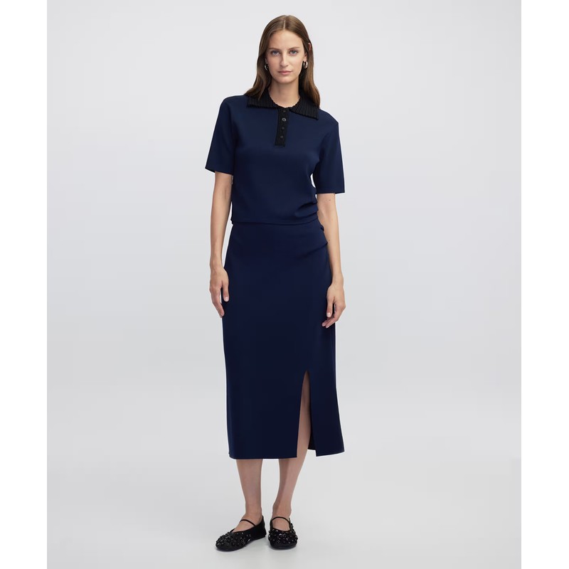 İpekyol Kontrast Yaka Kadın Triko (IW6250050398) İpekyol Kontrast Yaka Kadın Triko (IW6250050398)