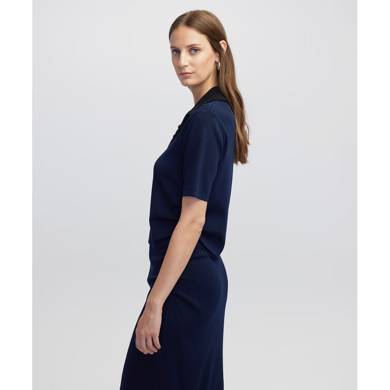 İpekyol Kontrast Yaka Kadın Triko (IW6250050398) İpekyol Kontrast Yaka Kadın Triko (IW6250050398)