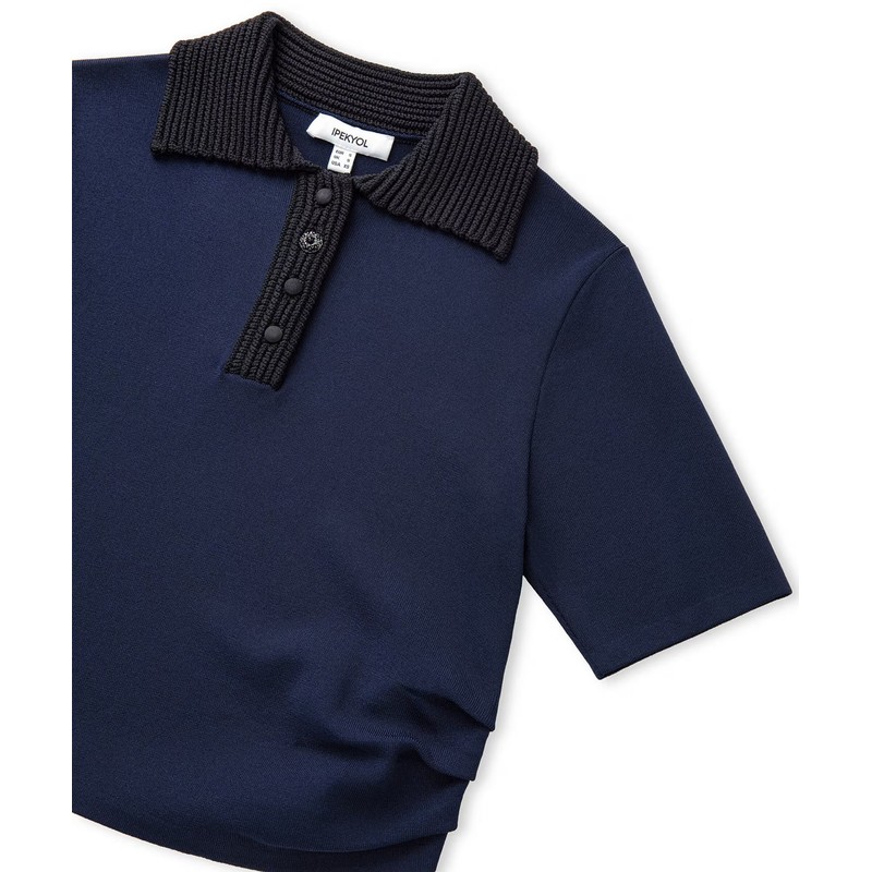 İpekyol Kontrast Yaka Kadın Triko (IW6250050398) İpekyol Kontrast Yaka Kadın Triko (IW6250050398)