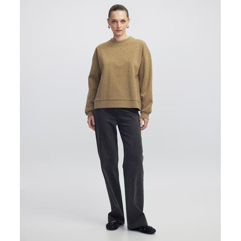 İpekyol Hotfix Baskılı Kadın Sweatshirt (IW6250091024) İpekyol Hotfix Baskılı Kadın Sweatshirt (IW6250091024)