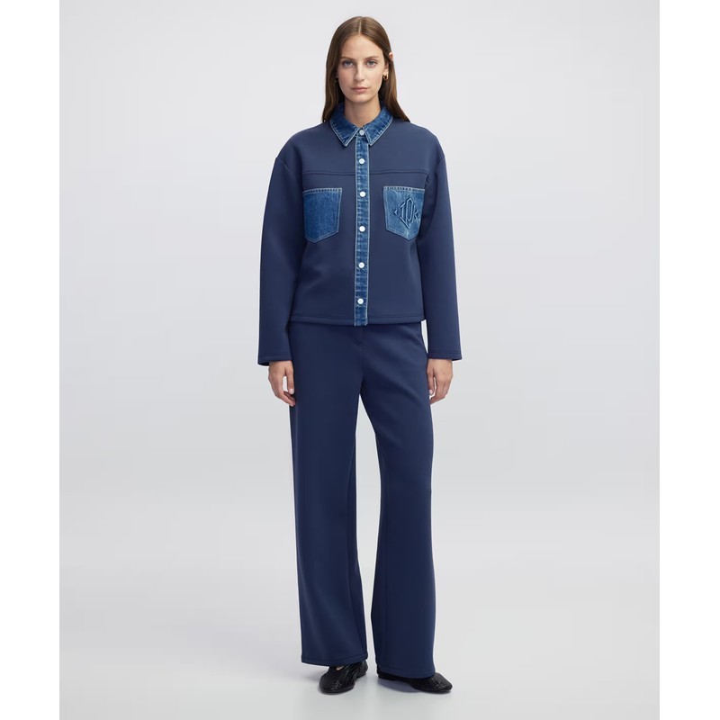 İpekyol Denim Mix Kadın Sweatshirt (IW6250091037) İpekyol Denim Mix Kadın Sweatshirt (IW6250091037)