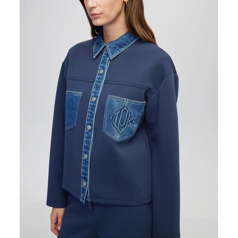 İpekyol Denim Mix Kadın Sweatshirt (IW6250091037) İpekyol Denim Mix Kadın Sweatshirt (IW6250091037)