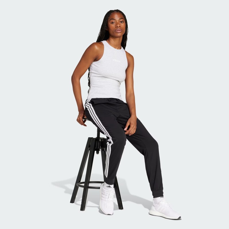 Adidas Essentials 3 Stripes Kadın Jogger Pantolon JD0896 (JD0896) Siyah