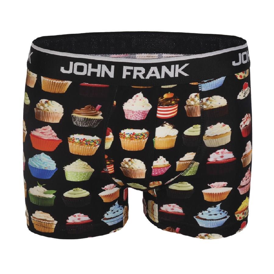 John Frank Dijital Baskılı Erkek Boxer (JFB55) Çok Renkli