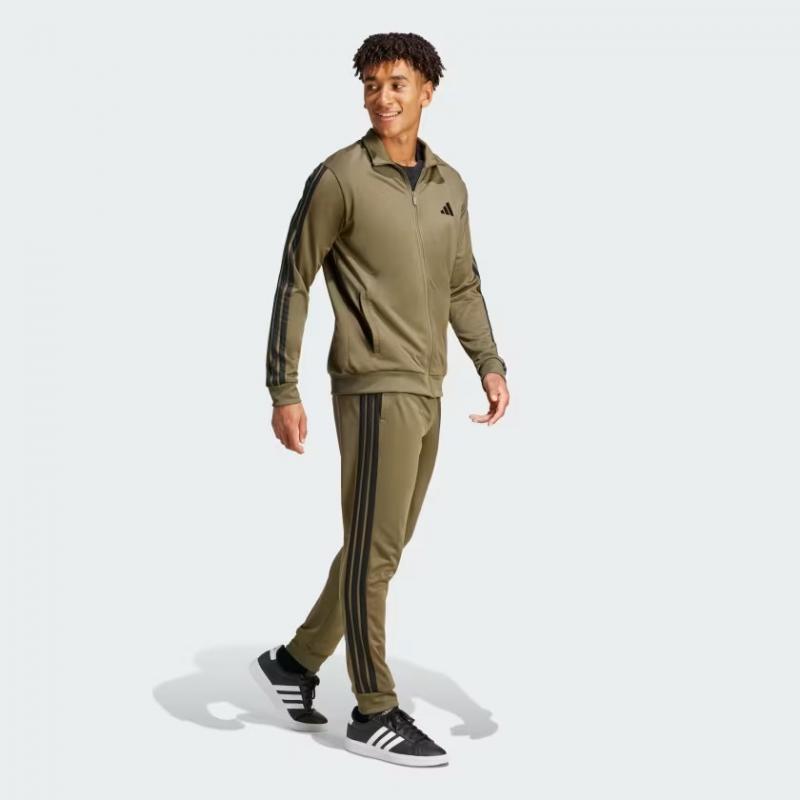 Adidas Sportswear Basic 3-Stripes Tricot Erkek Eşofman Takımı JI8854 (JI8854) Adidas Sportswear Basic 3-Stripes Tricot Erkek Eşofman Takımı JI8854 (JI8854)