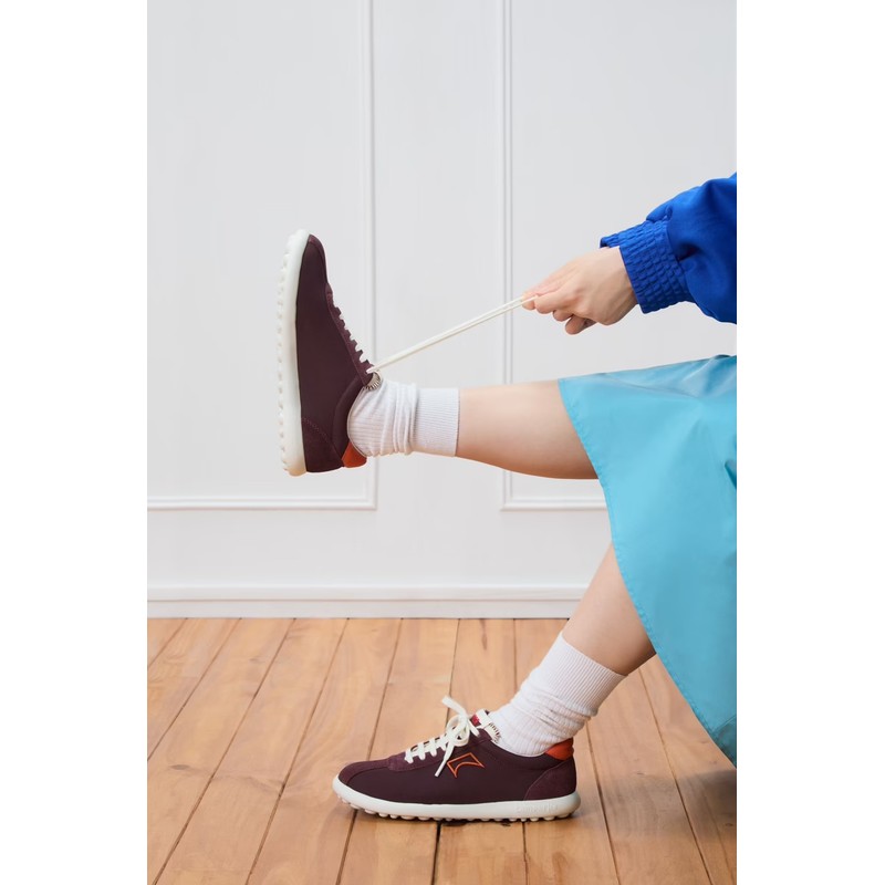 Camper Pelotas Xlf Kadın Spor Ayakkabı K201759-010 (K201759-010) Bordo