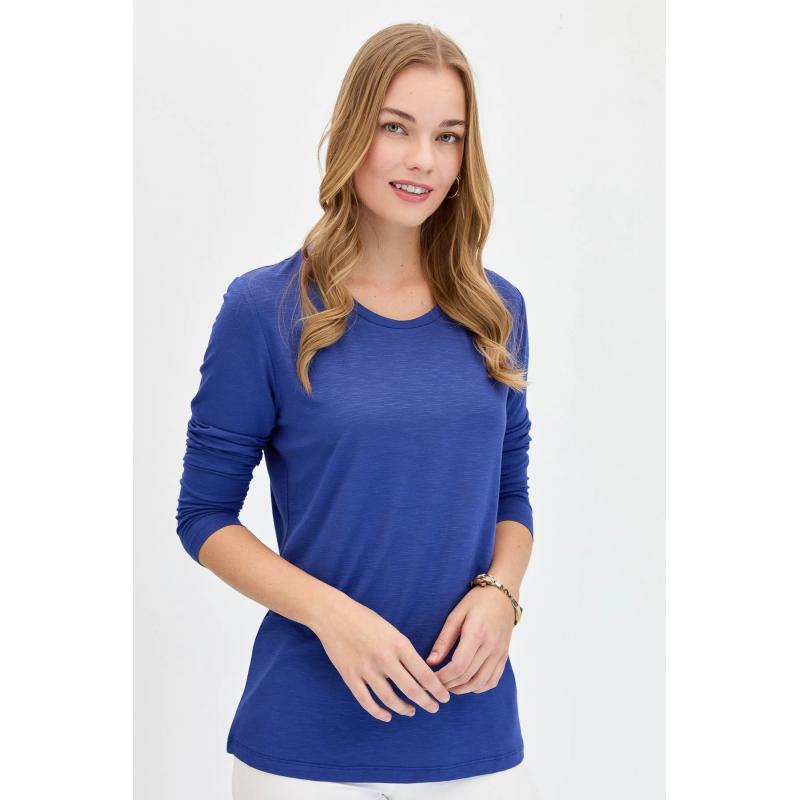 Desen Triko Kadın T-shirt (KMY24093) Desen Triko Kadın T-shirt (KMY24093)