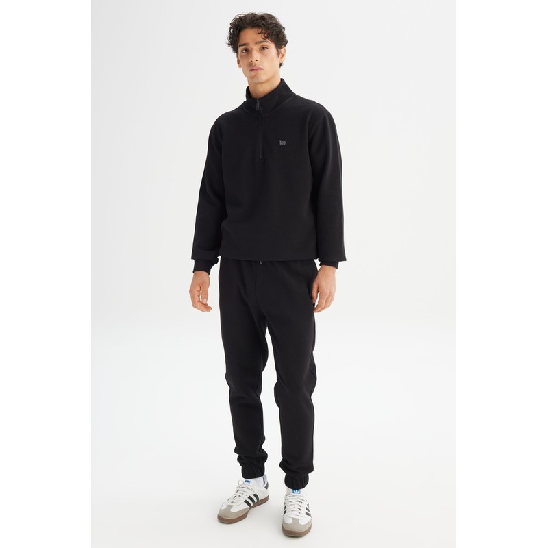 Lee Yarım Fermuarlı Dik Yaka Erkek Sweatshirt L2520312001 (L2520312001) Lee Yarım Fermuarlı Dik Yaka Erkek Sweatshirt L2520312001 (L2520312001)