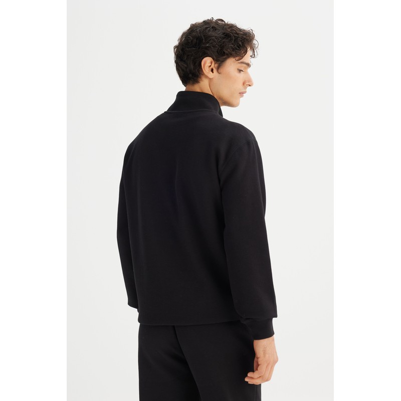 Lee Yarım Fermuarlı Dik Yaka Erkek Sweatshirt L2520312001 (L2520312001) Lee Yarım Fermuarlı Dik Yaka Erkek Sweatshirt L2520312001 (L2520312001)