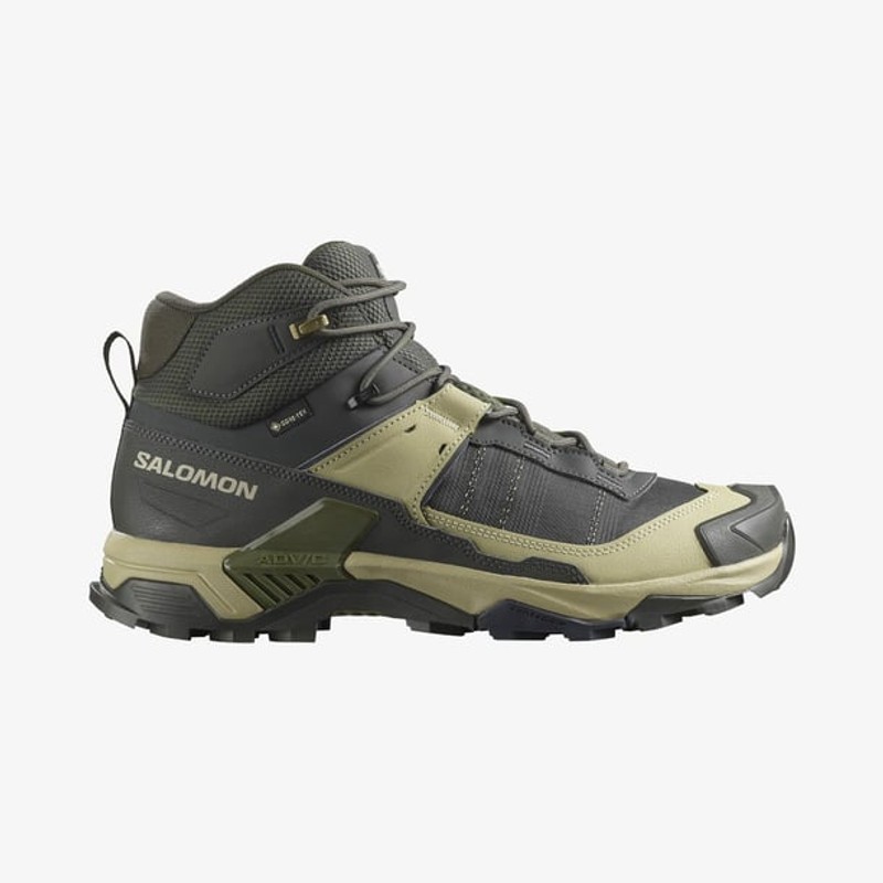Salomon X Ultra 5 Mid Gore-Tex Erkek Outdoor Bot L47754300 (L47754300) Yeşil