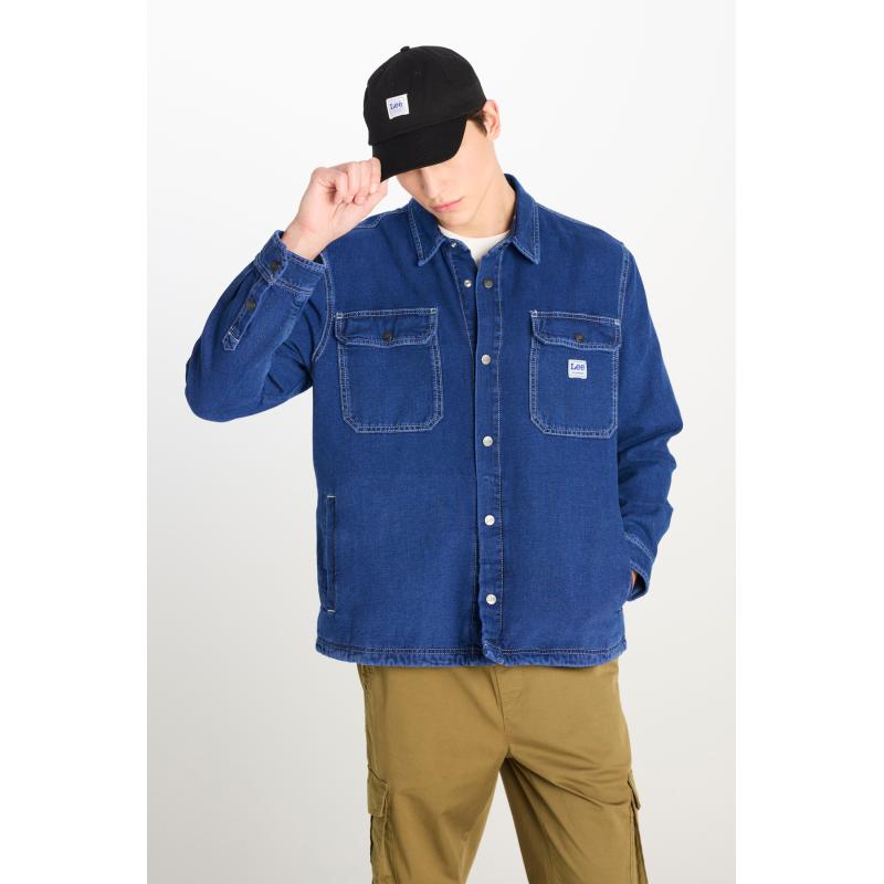 Lee Relaxed Fit Workwear Erkek Denim Gömlek L68D5556591 (L68D5556591) Lee Relaxed Fit Workwear Erkek Denim Gömlek L68D5556591 (L68D5556591)