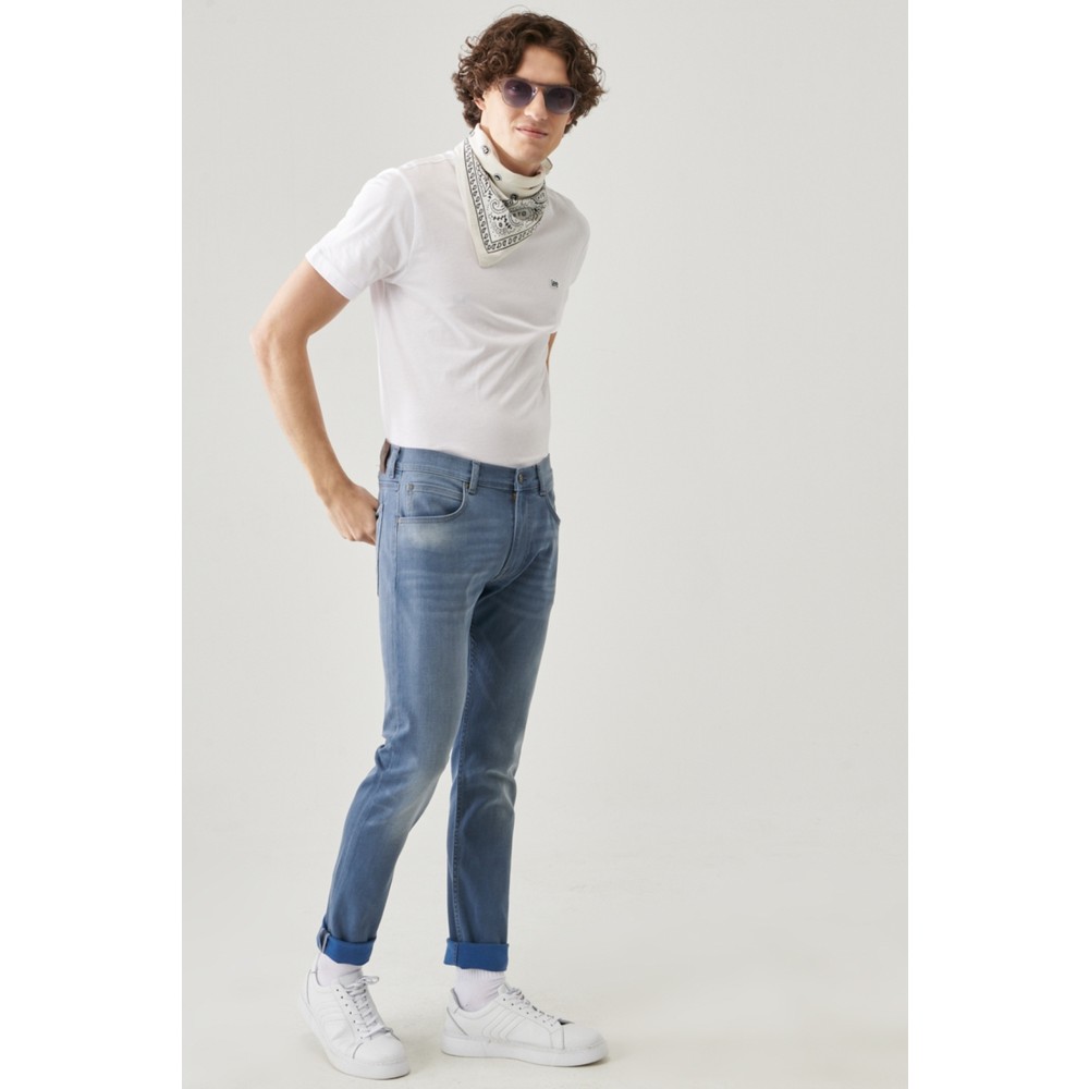 Lee Luke Slim Tapered Erkek Jean Pantolon (L719026UQ) Lee Luke Slim Tapered Erkek Jean Pantolon (L719026UQ)