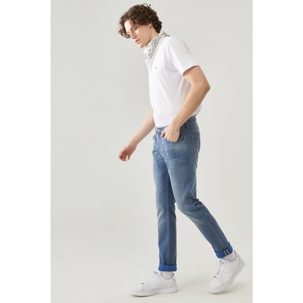 Lee Luke Slim Tapered Erkek Jean Pantolon (L719026UQ) Lee Luke Slim Tapered Erkek Jean Pantolon (L719026UQ)