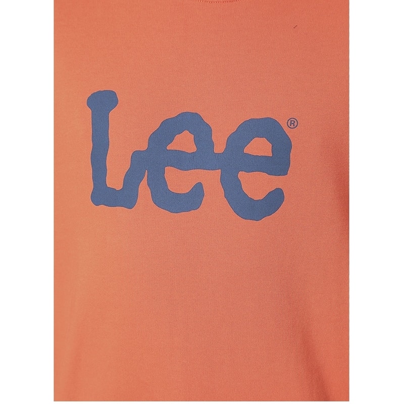 Lee Bisiklet Yaka Turuncu Erkek Sweatshirt (L80XTJBH) Lee Bisiklet Yaka Turuncu Erkek Sweatshirt (L80XTJBH)