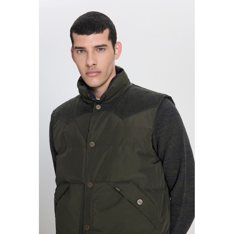 Lee Erkek Çift Taraflı Şişme Yelek LD507064192 (LD507064192) Lee Erkek Çift Taraflı Şişme Yelek LD507064192 (LD507064192)