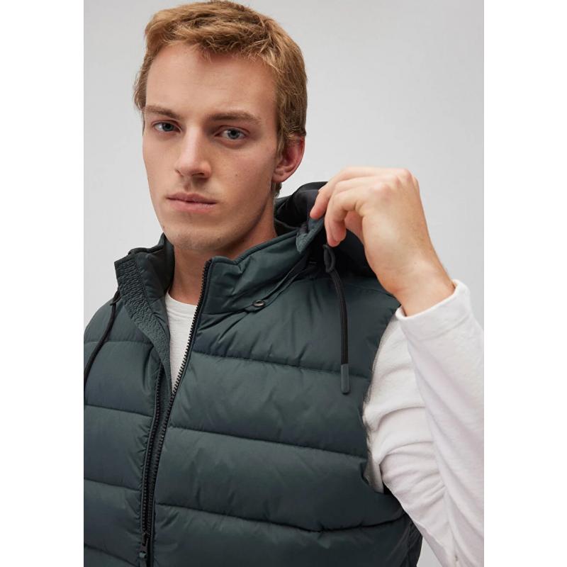 Mavi Kapüşonlu Erkek Şişme Yelek (M010442-71598) Mavi Kapüşonlu Erkek Şişme Yelek (M010442-71598)