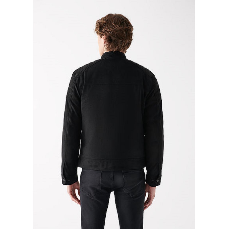 Mavi Fermuarlı Erkek Biker Ceket (M0110096-900) Mavi Fermuarlı Erkek Biker Ceket (M0110096-900)