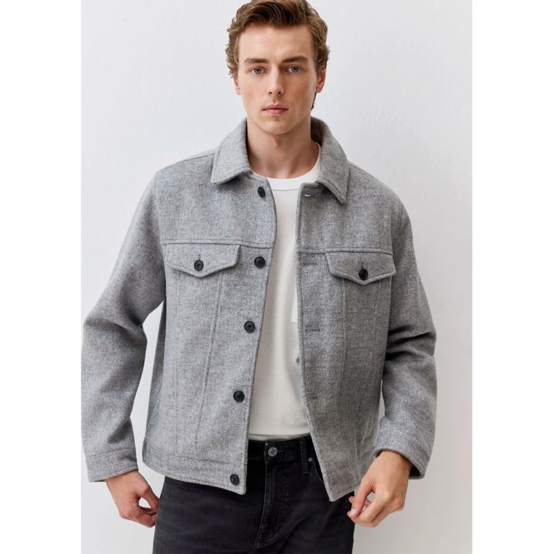 Mavi Yün Karışımlı Erkek Ceket (M0110600-80018) Gri