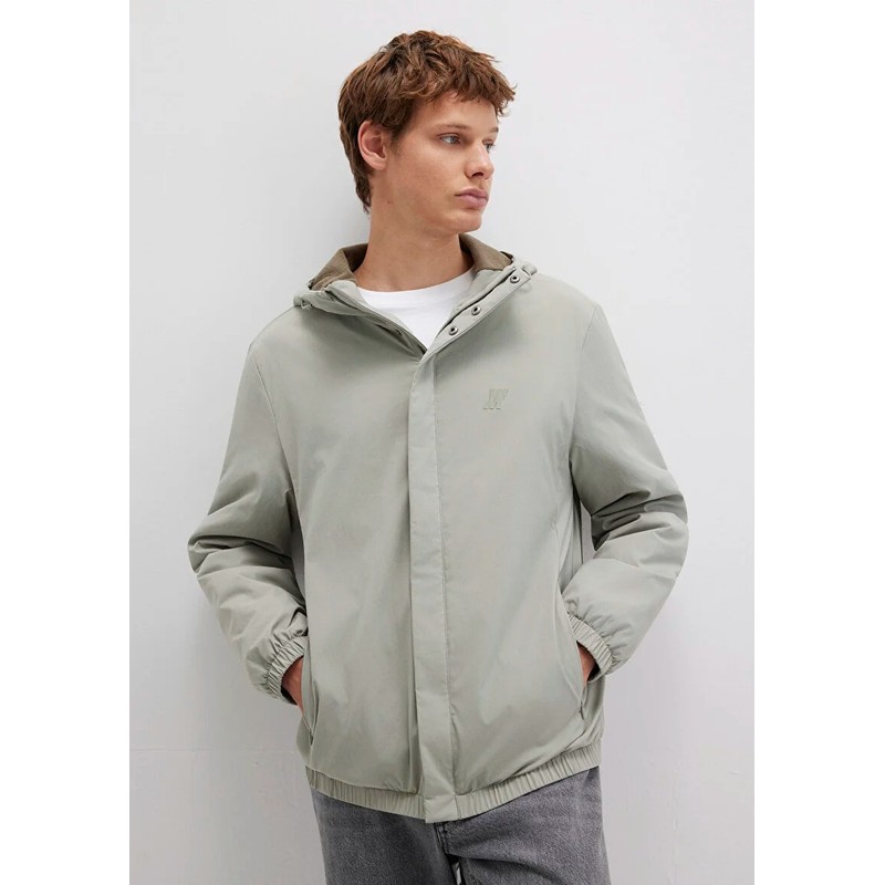 Mavi Su İtici Kapüşonlu Erkek Mont (M0110614-71484) Yeşil