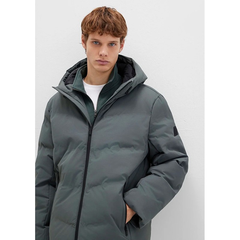 Mavi Su İtici Kapüşonlu Erkek Şişme Mont (M0110651-71598) Yeşil