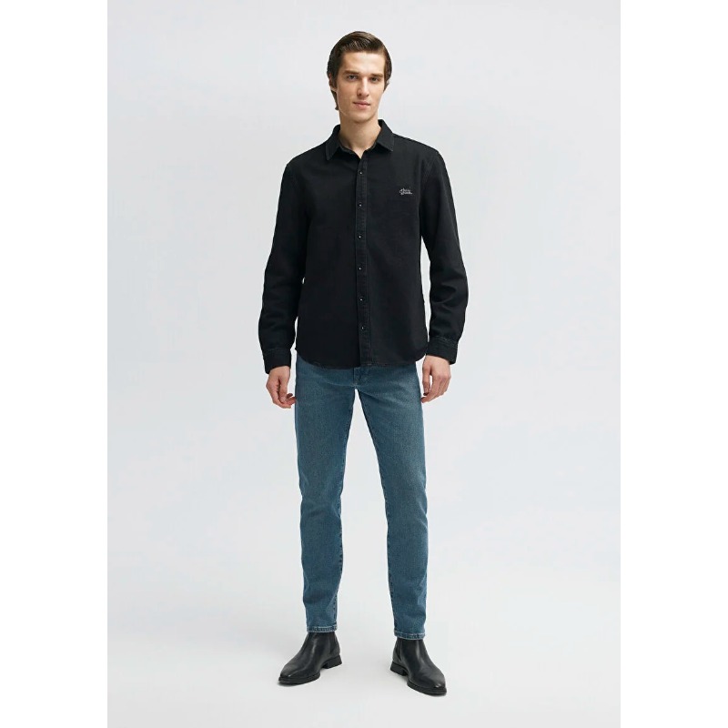 Mavi Roy Lux Erkek Jean Gömlek (M0210496-82410) Mavi Roy Lux Erkek Jean Gömlek (M0210496-82410)