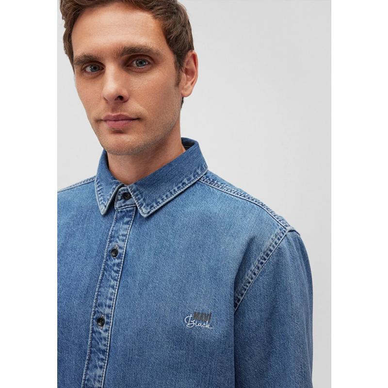 Mavi Roy Lux Black Erkek Jean Gömlek (M0210496-87937) Mavi Roy Lux Black Erkek Jean Gömlek (M0210496-87937)