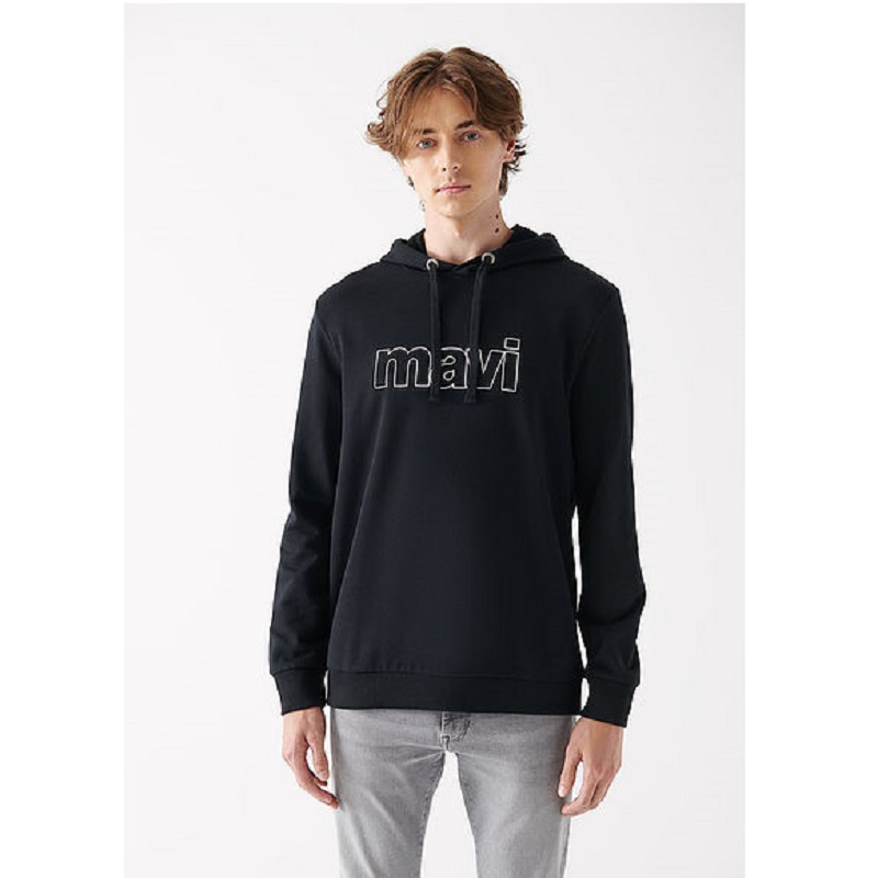 Mavi Logo Baskılı Kapüşonlu Erkek Sweatshirt (M065606-900) Mavi Logo Baskılı Kapüşonlu Erkek Sweatshirt (M065606-900)