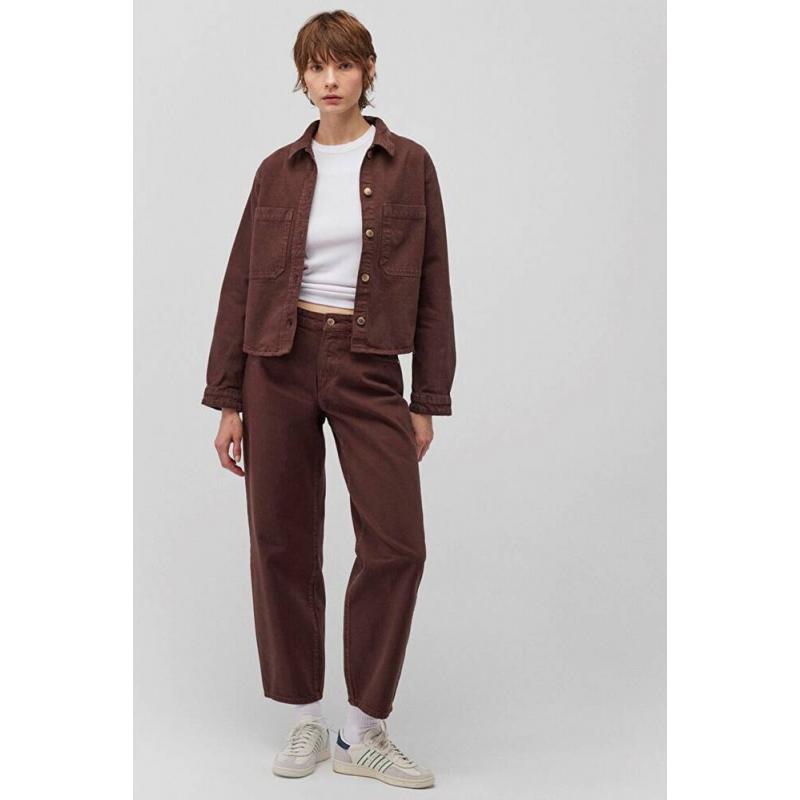Mavi Leila Dark Chocolate Mavi Premium Kadın Jean Pantolon (M1010600-87777) Kahverengi