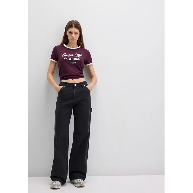 Mavi Kimberly 90lar Dark Smoke Kadın Jean Pantolon (M1010626-88602) Antrasit