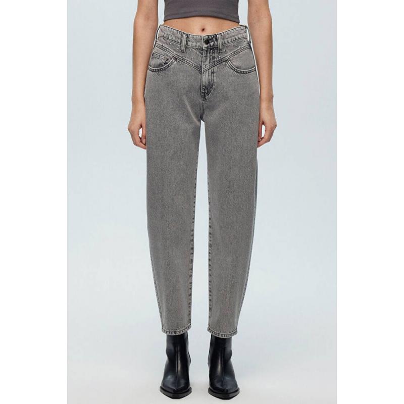 Mavi Lola Smoke Shiny Denim Kadın Jean Pantolon (M101076-88588) Mavi Lola Smoke Shiny Denim Kadın Jean Pantolon (M101076-88588)