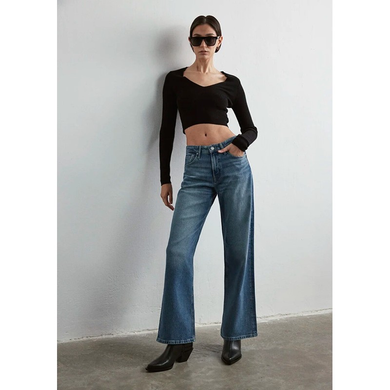 Mavi Taylor Mid Shaded Iconic Kadın Denim Pantolon (M1010840-88195) Mavi