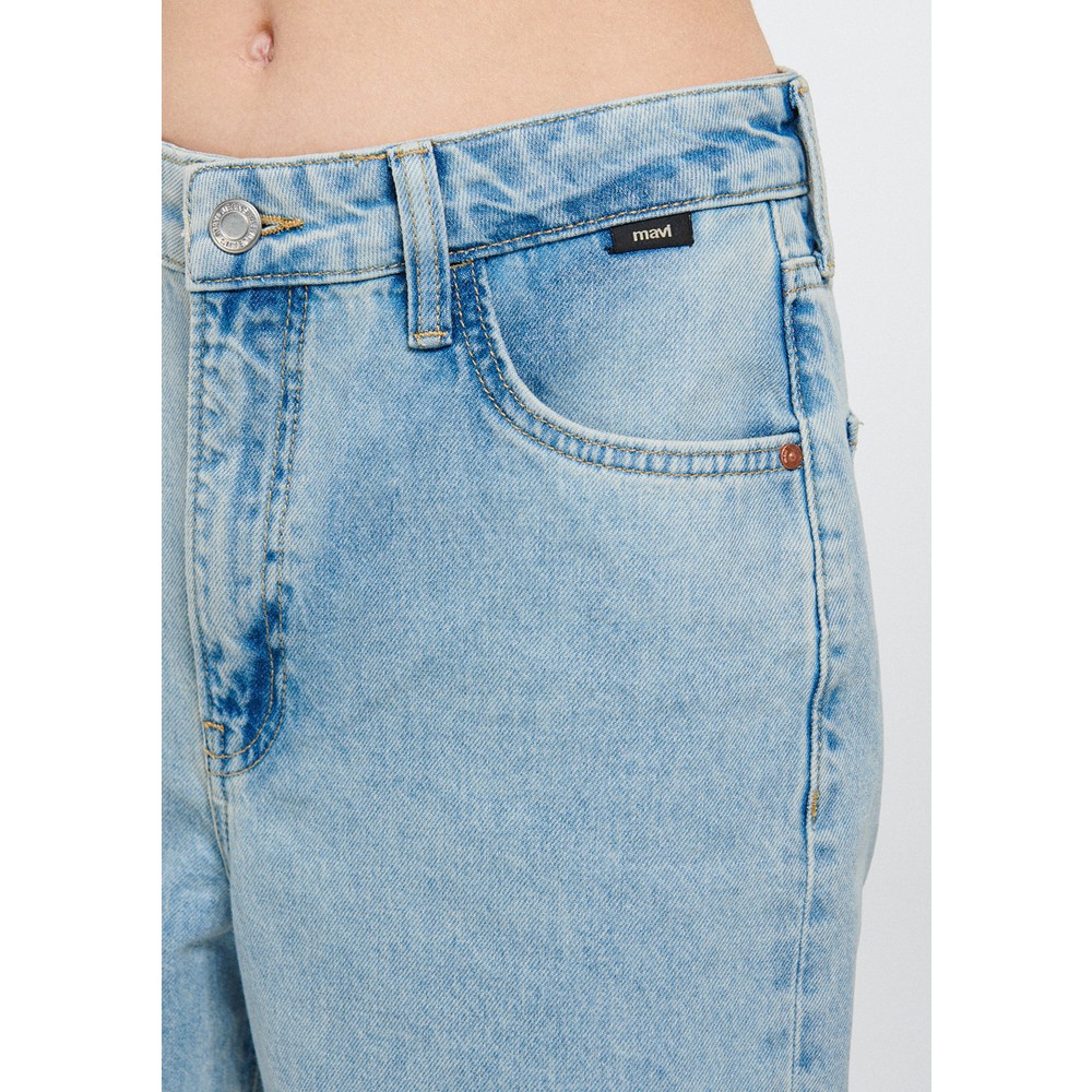 Mavi Happy Bleach Ripped Denim Kadın Jean Pantolon (M101453-84409) Mavi Happy Bleach Ripped Denim Kadın Jean Pantolon (M101453-84409)