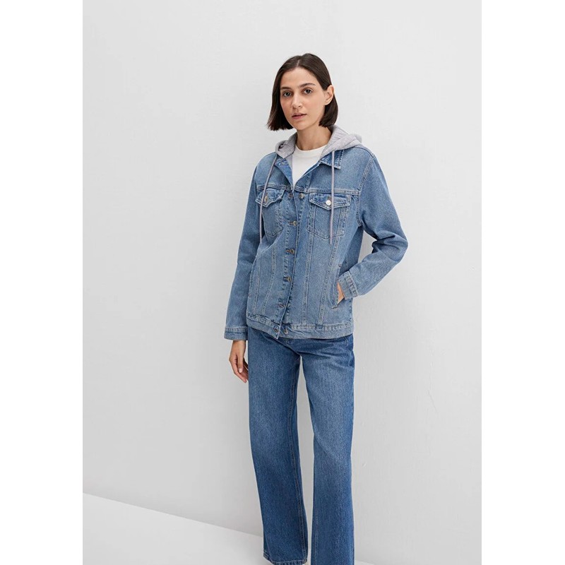 Mavi Karla Mid 90'S Kadın Denim Ceket (M110154-85296) Mavi