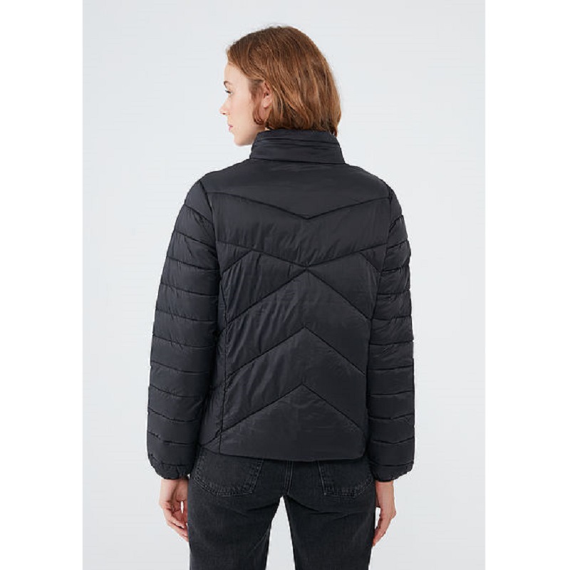 Mavi Dik Yaka Kadın Mont (M110698-900) Mavi Dik Yaka Kadın Mont (M110698-900)