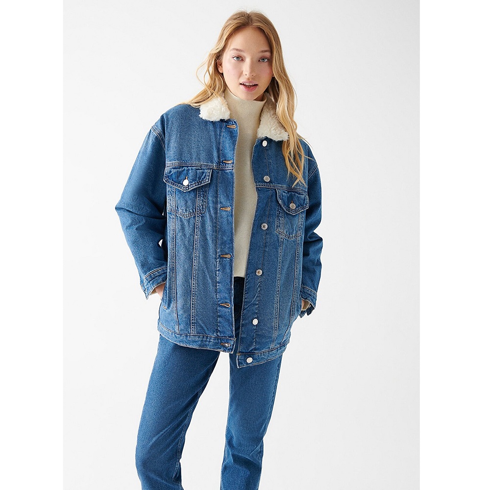 Mavi Sandy Kadın Jean Ceket (M110908-80666) Mavi Sandy Kadın Jean Ceket (M110908-80666)
