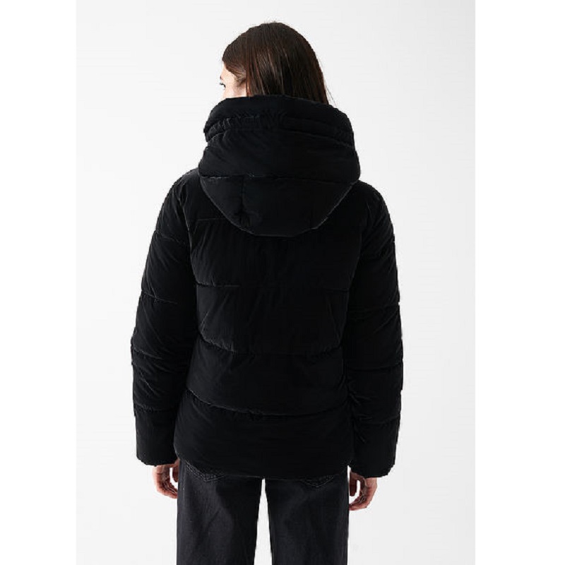 Mavi Kapüşonlu Kadın Mont (M1110043-900) Mavi Kapüşonlu Kadın Mont (M1110043-900)