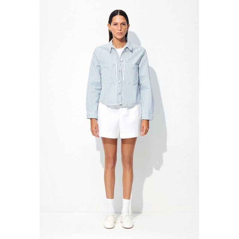 Mavi Paola Stripe Kadın Denim Gömlek (M1210779-87094) Mavi Paola Stripe Kadın Denim Gömlek (M1210779-87094)