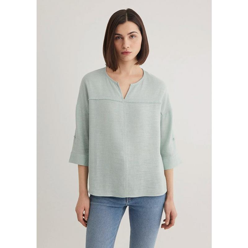 Mavi Regular Fit Kadın V Yaka Bluz (M121357-70808) Mavi Regular Fit Kadın V Yaka Bluz (M121357-70808)