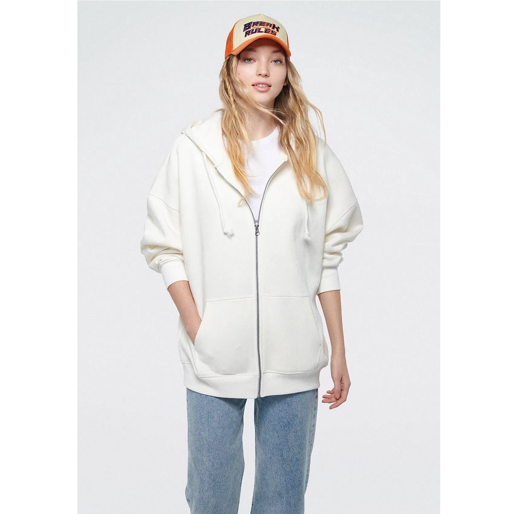 Mavi Fermuarlı Kadın Sweatshirt (M1610221-70057) Mavi Fermuarlı Kadın Sweatshirt (M1610221-70057)