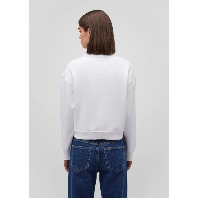 Mavi Logo Baskılı Kadın Crop Sweatshirt (M1611601-620) Mavi Logo Baskılı Kadın Crop Sweatshirt (M1611601-620)