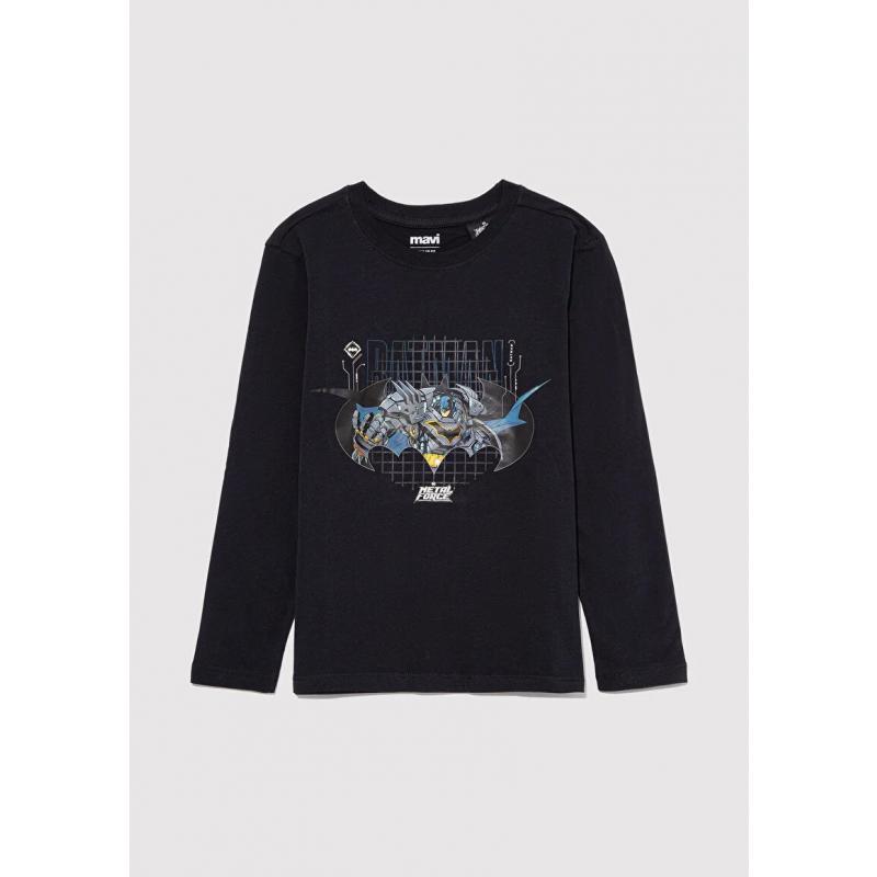 Mavi Batman Baskılı Erkek Çocuk T-shirt (M6610238-900) Mavi Batman Baskılı Erkek Çocuk T-shirt (M6610238-900)