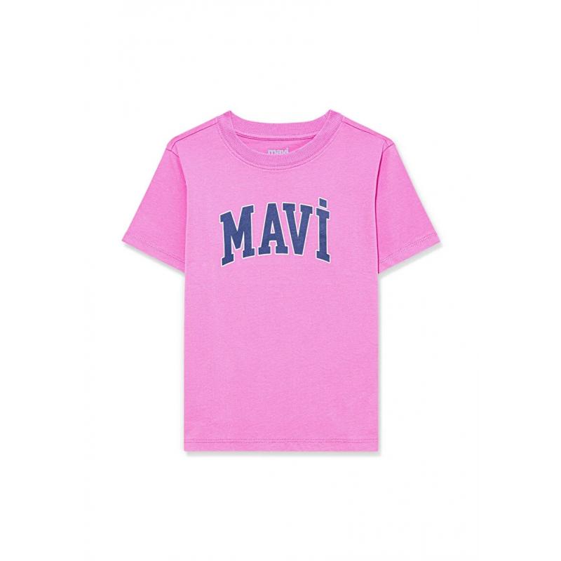 Mavi Mavi Logo Kız Çocuk T-shirt (M7610109-71033) Mavi Mavi Logo Kız Çocuk T-shirt (M7610109-71033)