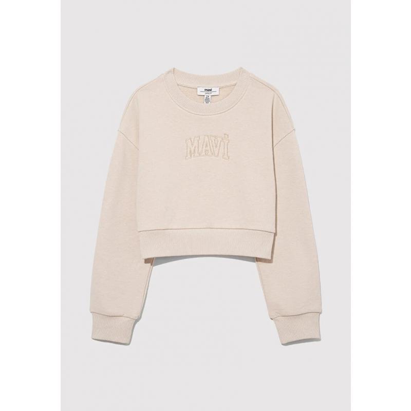 Mavi Kız Çocuk Crop Sweatshirt (M7S10078-70072) Mavi Kız Çocuk Crop Sweatshirt (M7S10078-70072)