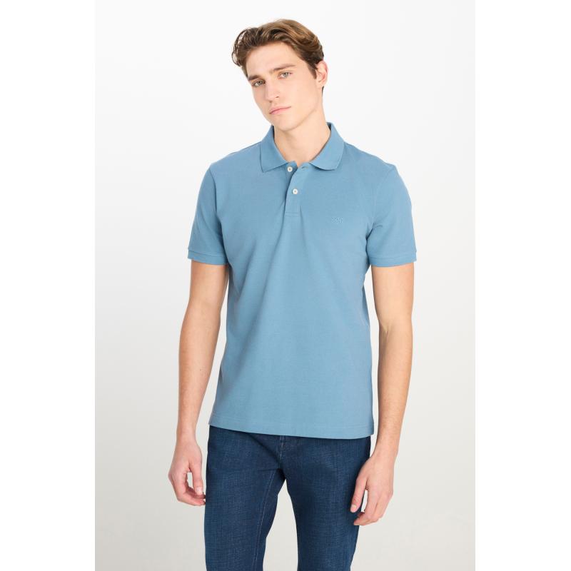 Lee Regular Fit Erkek Polo T-shirt ML211810400 (ML211810400) Mavi