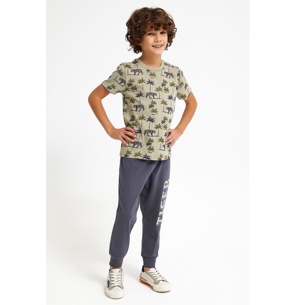 Rolypoly Erkek Çocuk Eşofman Takımı (RP2712-G-V1) Rolypoly Erkek Çocuk Eşofman Takımı (RP2712-G-V1)