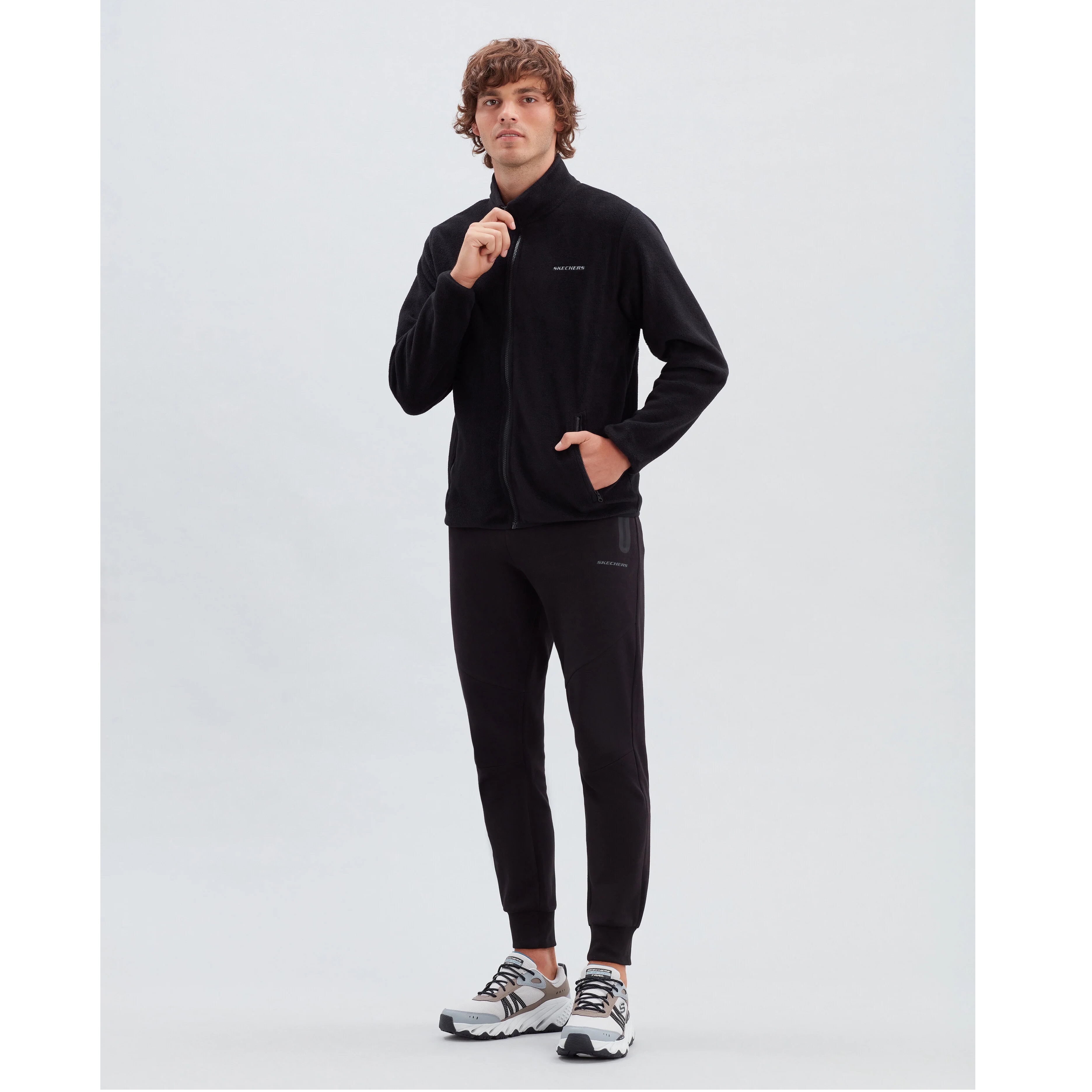 Skechers M Turtle Neck Full Zip Erkek Polar (S212171-001) Skechers M Turtle Neck Full Zip Erkek Polar (S212171-001)