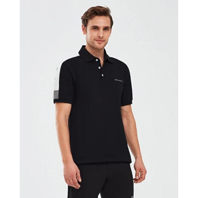 Skechers Polo Shirt M Short Sleeve Erkek T-shirt (S221047-001) Skechers Polo Shirt M Short Sleeve Erkek T-shirt (S221047-001)