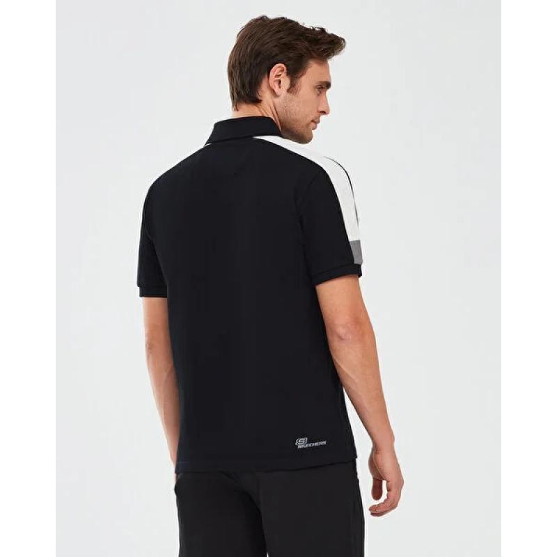 Skechers Polo Shirt M Short Sleeve Erkek T-shirt (S221047-001) Skechers Polo Shirt M Short Sleeve Erkek T-shirt (S221047-001)