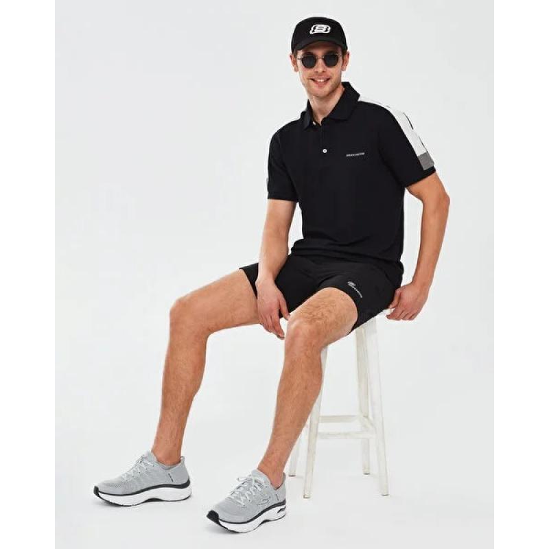 Skechers Polo Shirt M Short Sleeve Erkek T-shirt (S221047-001) Skechers Polo Shirt M Short Sleeve Erkek T-shirt (S221047-001)